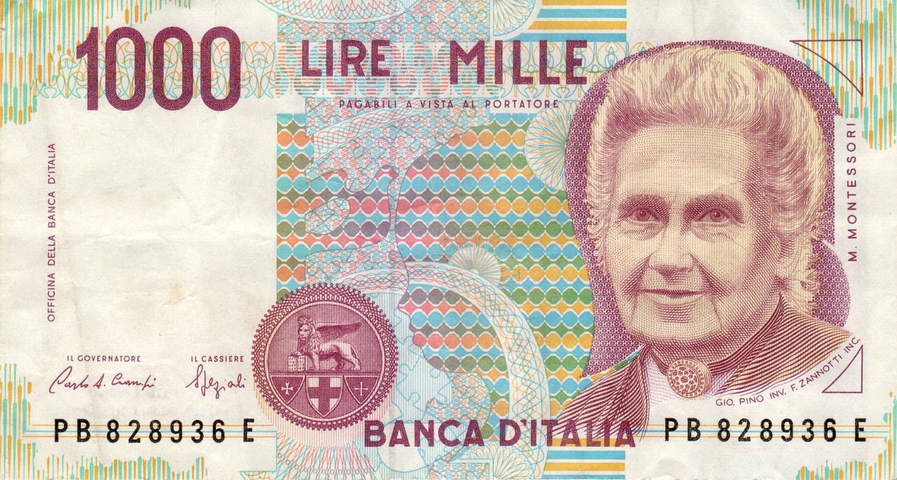 Bancnota da 500 lire italiana, evidenziando il suo valore attuale e la possibilità di collezionismo.