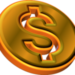 Simbolo di avviso sui soldi contanti, rappresenta l'allerta per la sicurezza finanziaria.