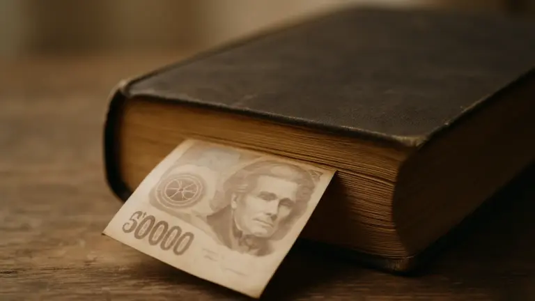 Hai una banconota da 50.000 lire in un libro? Ecco cosa devi sapere