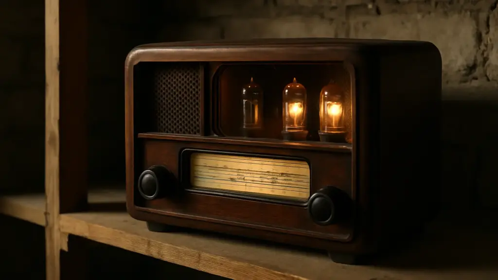 Radio a valvole in cantina: ecco quando interessano a un collezionista