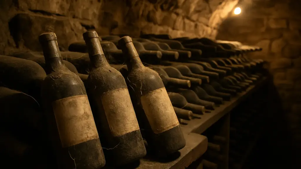 Bottiglie da collezione in cantina: cosa controllare per primo